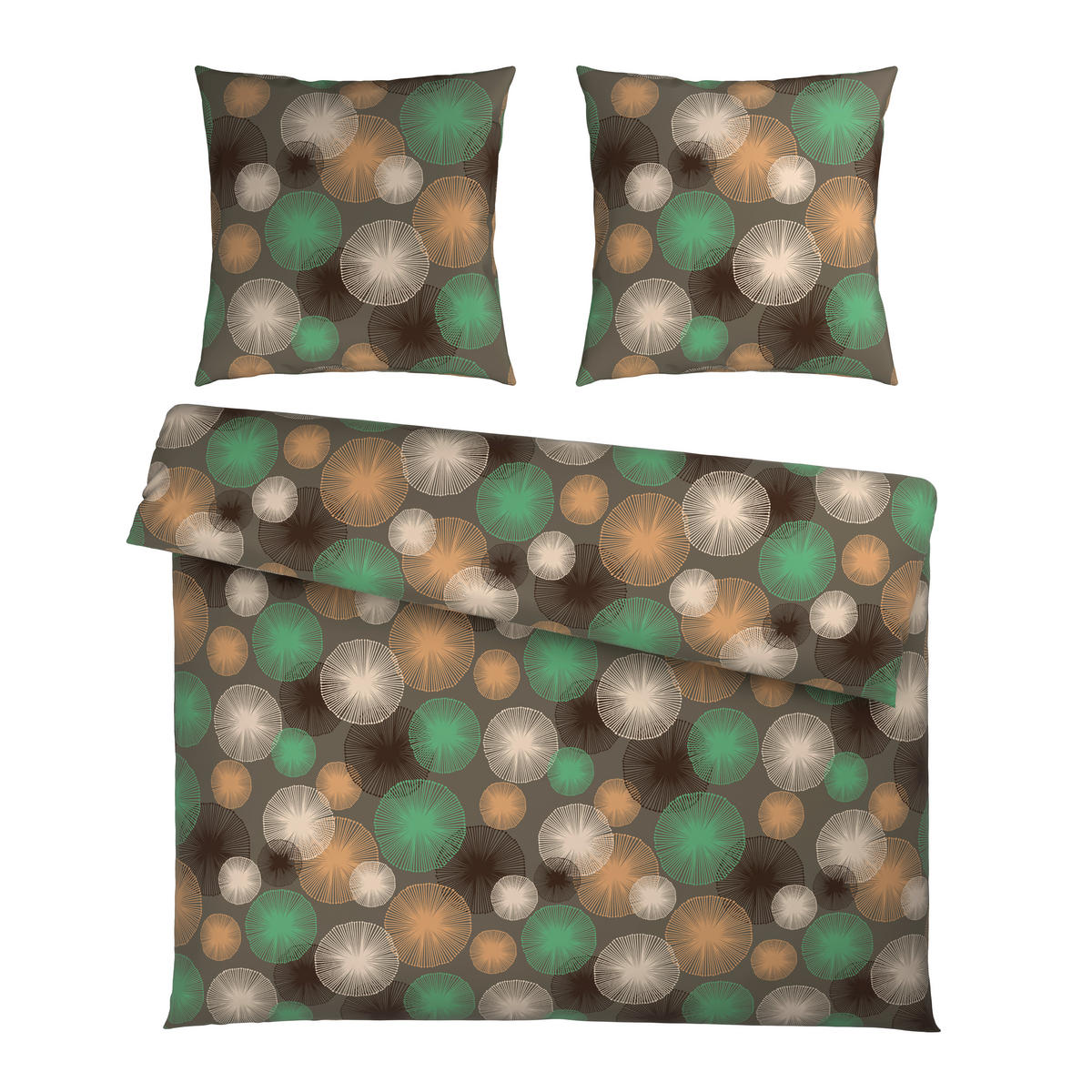 BETTWÄSCHE Satin 200/200 cm  - Grün, Textil (200/200cm) - Esposa