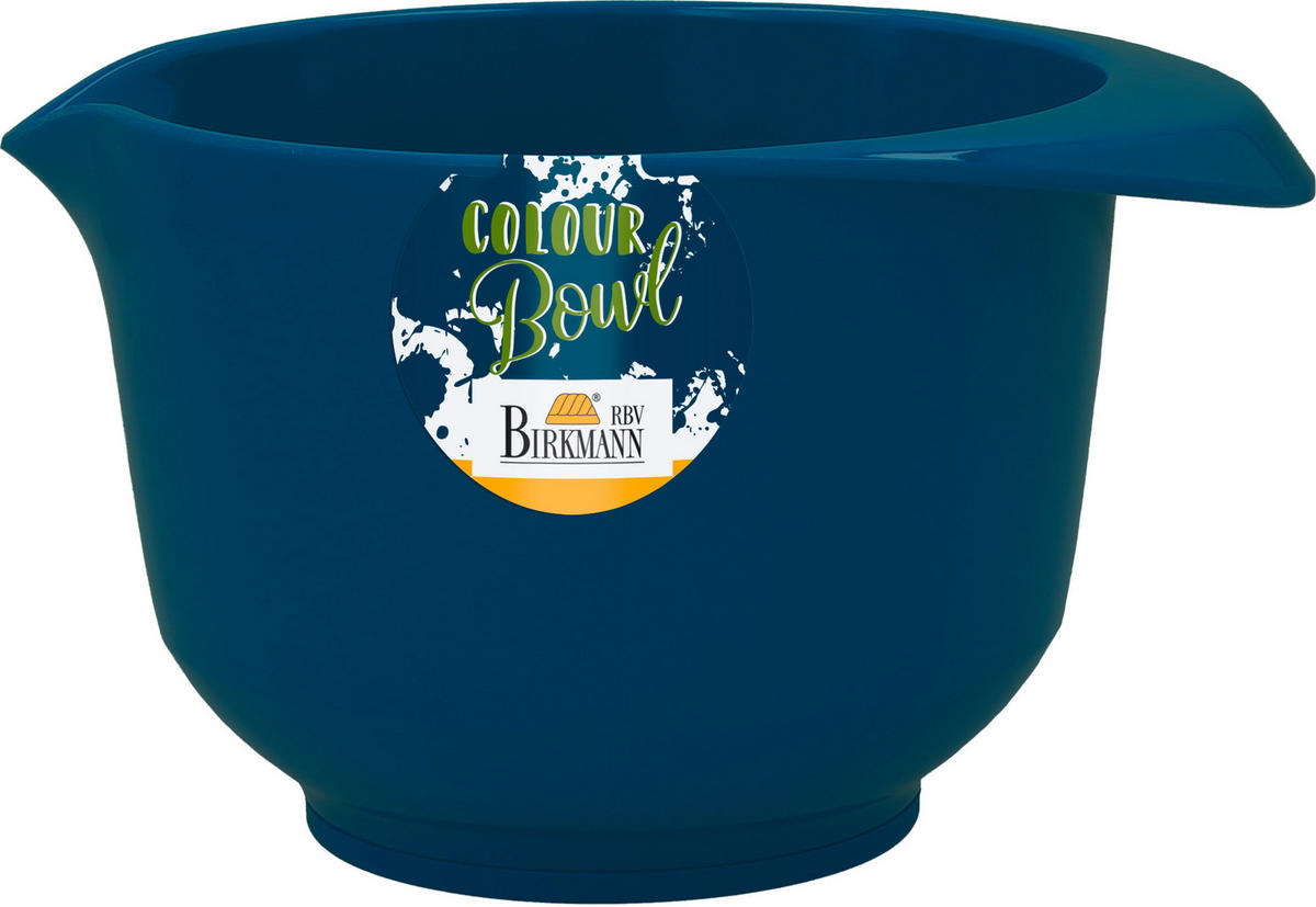 RÜHRSCHÜSSEL - Dunkelblau, Basics, Kunststoff (16,5/9,5/12,8cm) - Birkmann