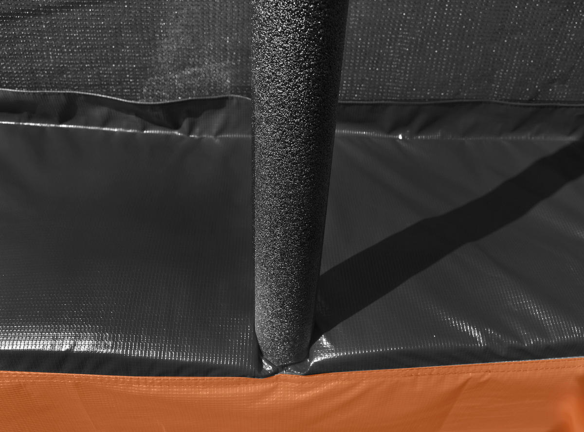 TRAMPOLIN TPE 366, ECKIG  - Orange, KONVENTIONELL (366/273cm) - Atrigo
