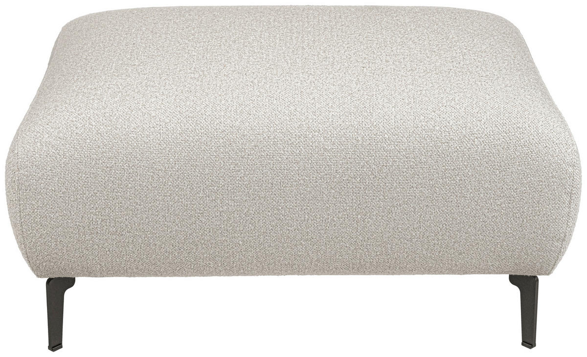 PALL i trä, textil vit  - vit/svart, Design, metall/trä (88/44/65cm) - Best Price
