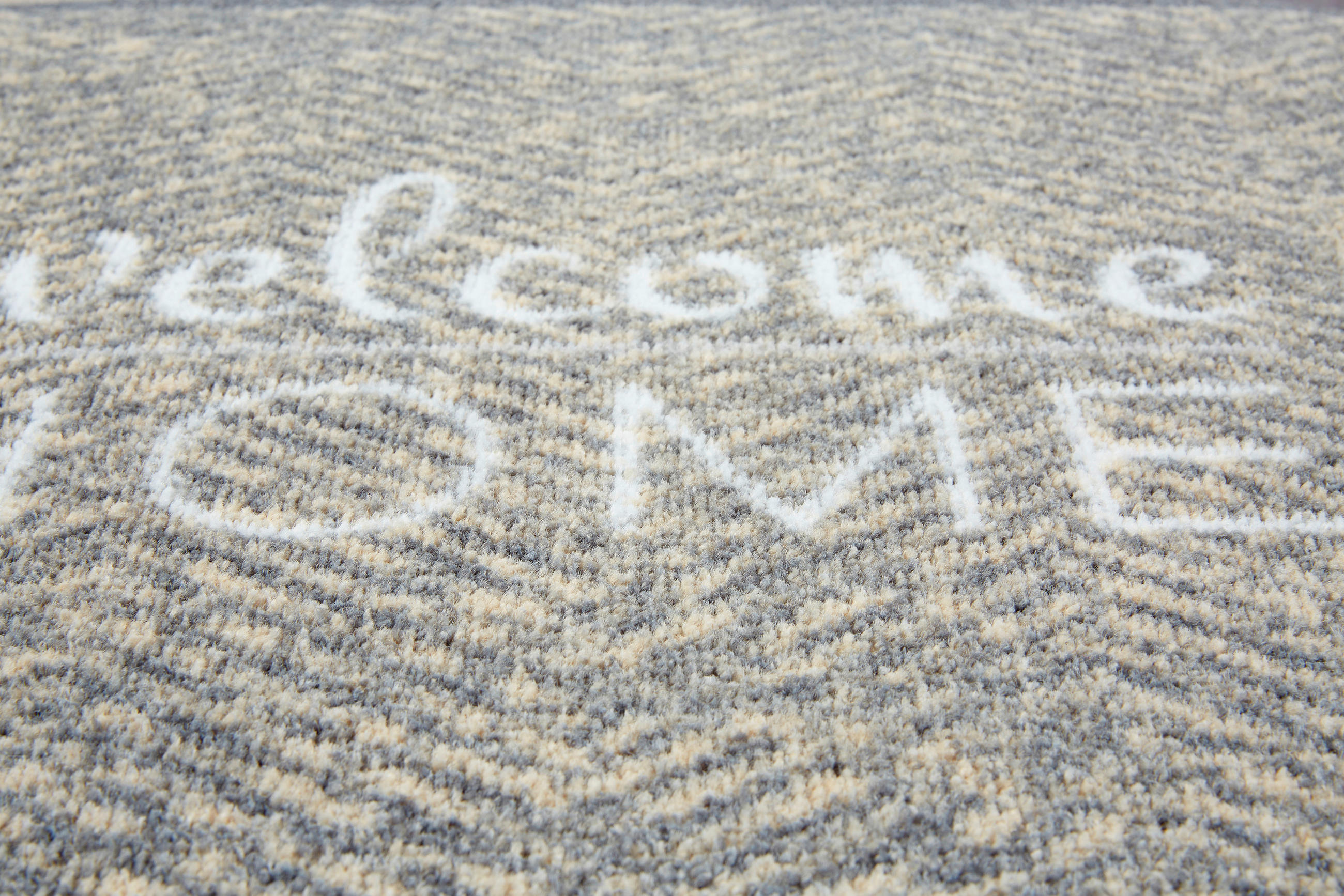 FUßMATTE  50/70 cm  Grau, Beige  - Beige/Grau, Design, Textil (50/70cm) - Esposa