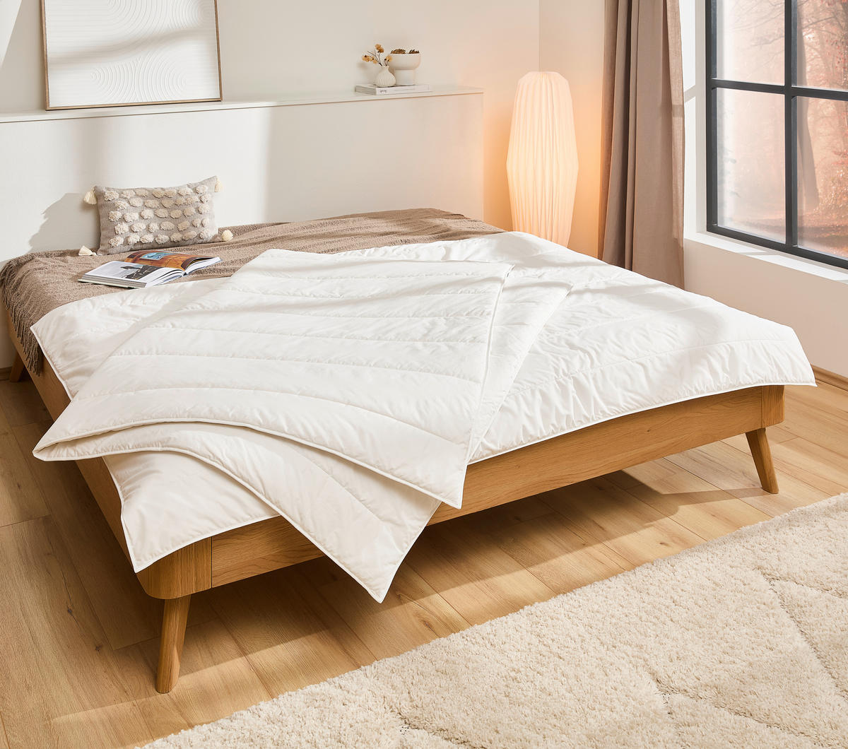 GANZJAHRESDECKE  Regeneration  135/200 cm   - Weiß, KONVENTIONELL, Textil (135/200cm) - Centa-Star