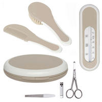 BABYGESCHENKSET - Taupe, Basics, Kunststoff (22.1/22.1/5cm) - Bebe Jou