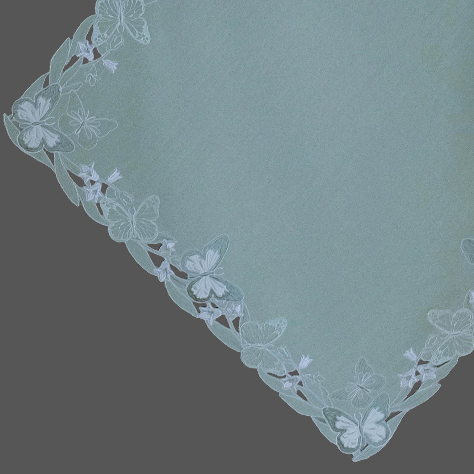 UBRUS, 85/85 cm, mátově zelená - mátově zelená, Lifestyle, textil (85/85cm) - Esposa