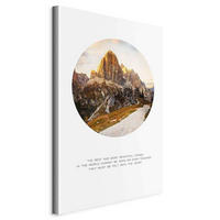 LEINWANDBILD Landschaft und Natur, Abstraktes Weiß, Hellbraun  - Hellbraun/Weiß, Basics, Holzwerkstoff/Textil (40/60/1.2cm) - artgeist