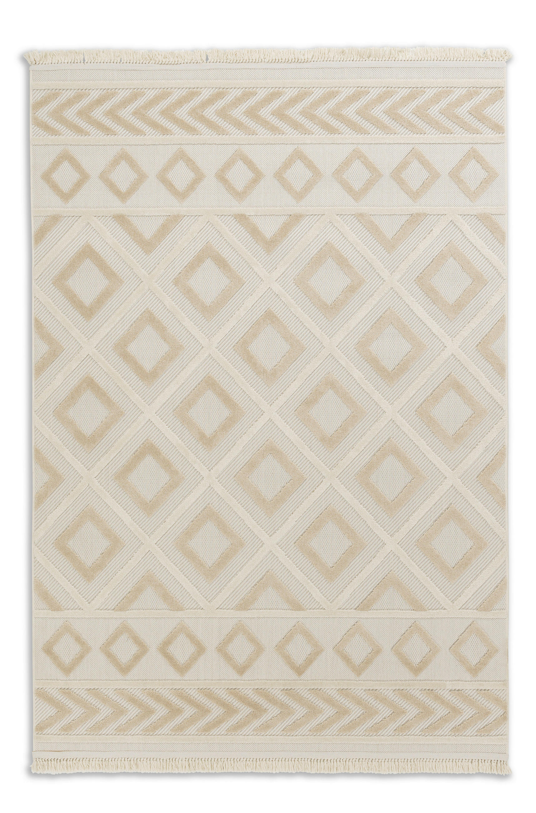 WEBTEPPICH 160/230 cm Summer  - Creme, Basics, Kunststoff/Textil (160/230cm) - Schöner Wohnen