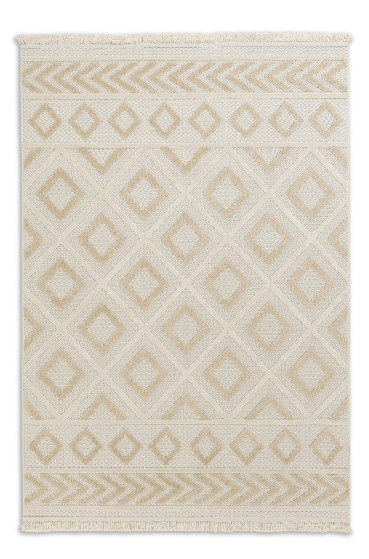 WEBTEPPICH 160/230 cm Summer  - Creme, Basics, Kunststoff/Textil (160/230cm) - Schöner Wohnen