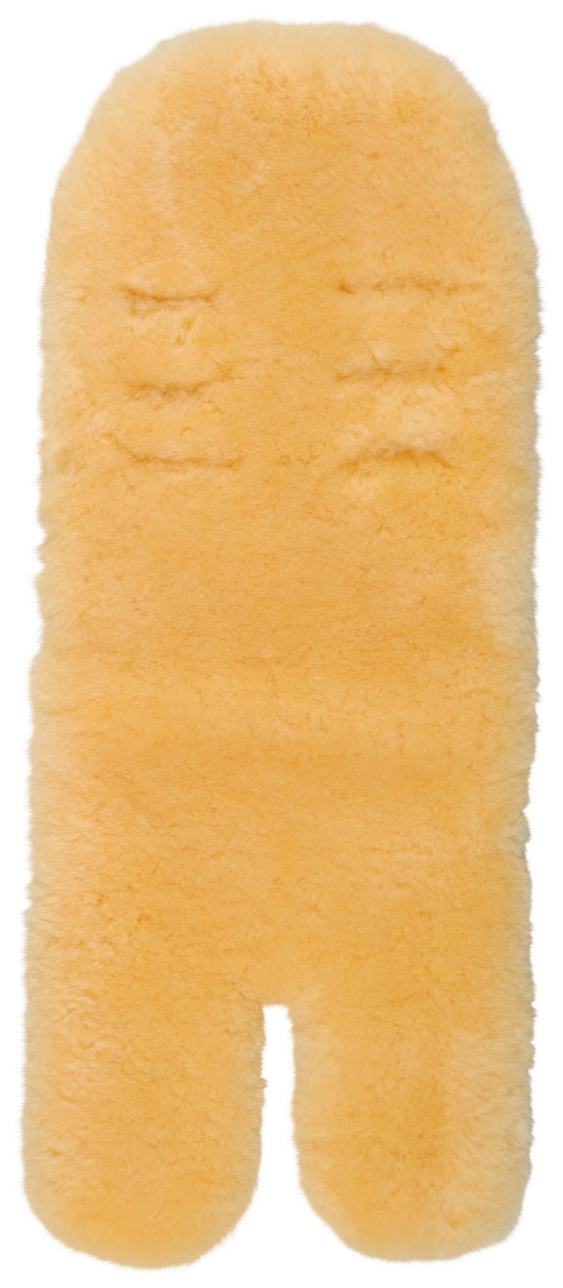 KINDERWAGENEINLAGE - Creme, Basics, Textil/Fell (30/79cm) - Jimmylee