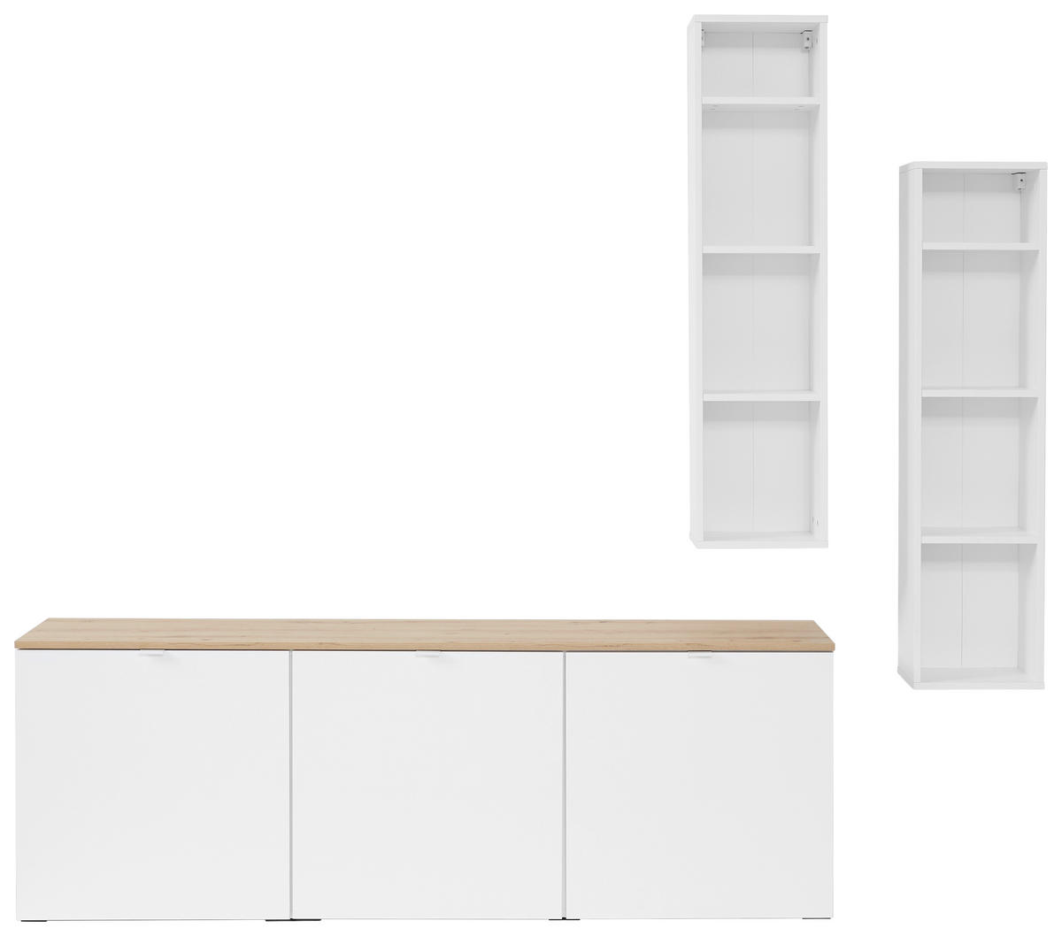 VÄGGHYLLPLAN 30/120/25 cm  - vit, Klassisk, trämaterial (30/120/25cm) - Best Price