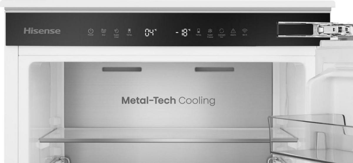 KÜHL-GEFRIER-KOMBINATION RB3B250SAWE  - Weiß, Design, Kunststoff/Metall (54/177,2/54,5cm) - Hisense