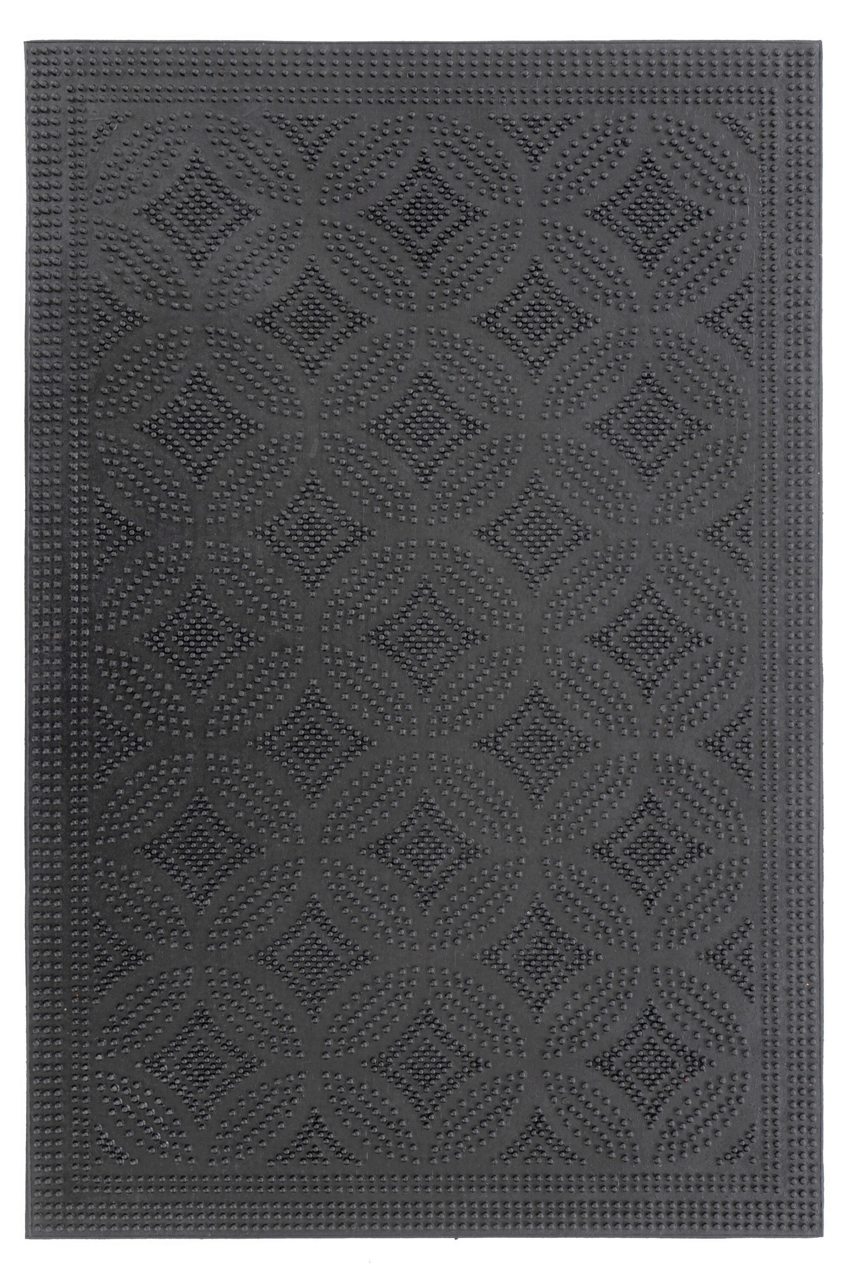 FUßMATTE  45/75 cm  Rot  - Rot, Basics, Kunststoff (45/75cm) - Kayoom