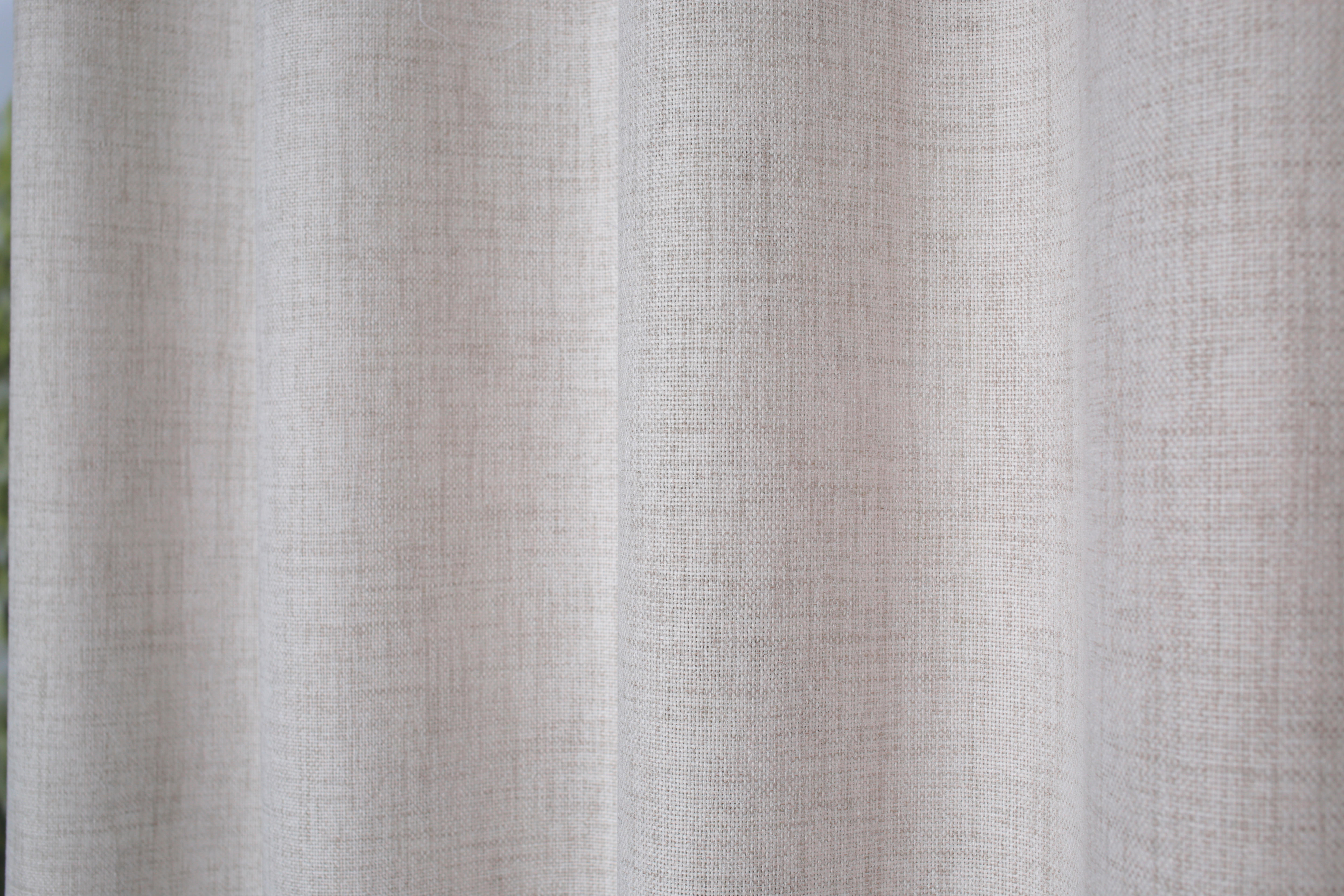 ÖSENVORHANG blickdicht  - Naturfarben, Basics, Textil (140/245cm) - Schmidt W. Gmbh