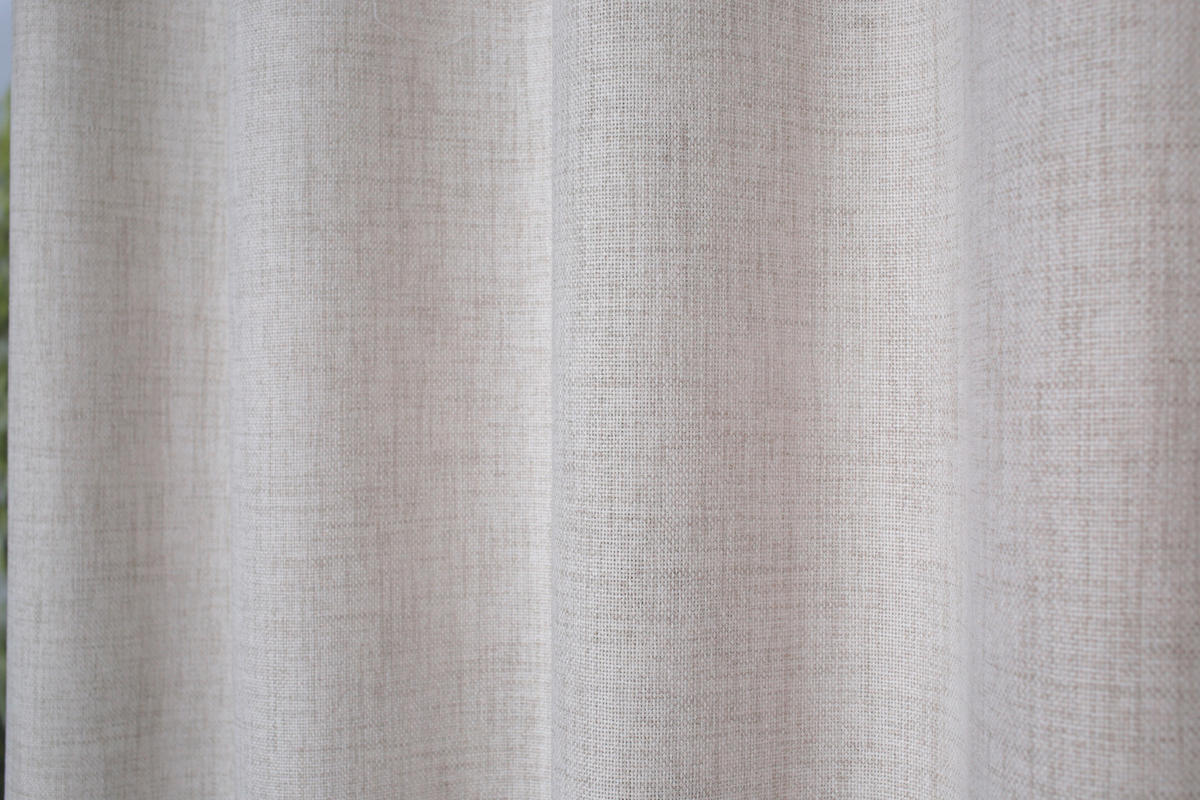 ÖSENVORHANG blickdicht  - Naturfarben, Basics, Textil (140/245cm) - Schmidt W. Gmbh
