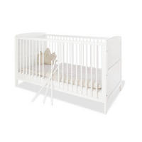 GITTERBETT PINOLINO VIKTORIA 144/76/83 cm  - Weiß, Basics, Holzwerkstoff (144/76/83cm) - Pinolino