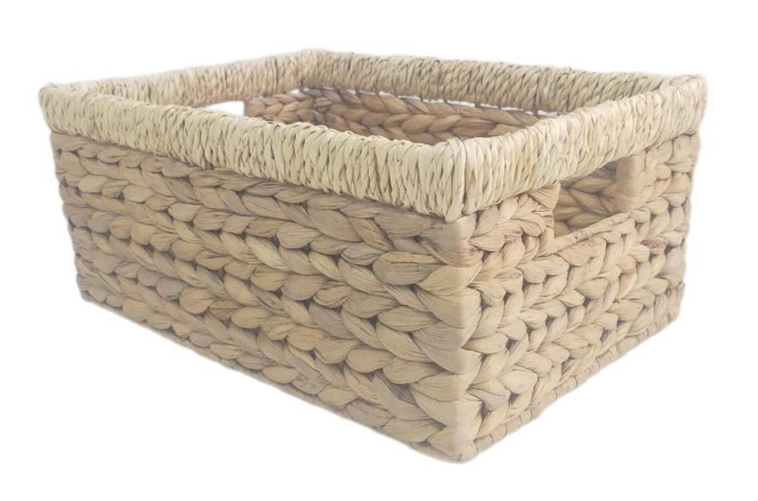 REGALKORB 35/25/16 cm  - Naturfarben, Basics, Naturmaterialien/Metall (35/25/16cm) - Landscape