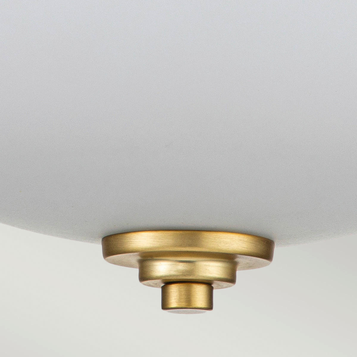 BADEZIMMER-DECKENLEUCHTE Elstead Malibu 33.5/15.6 cm   - Messingfarben, KONVENTIONELL, Glas/Metall (33.5/15.6cm) - Elstead Lighting