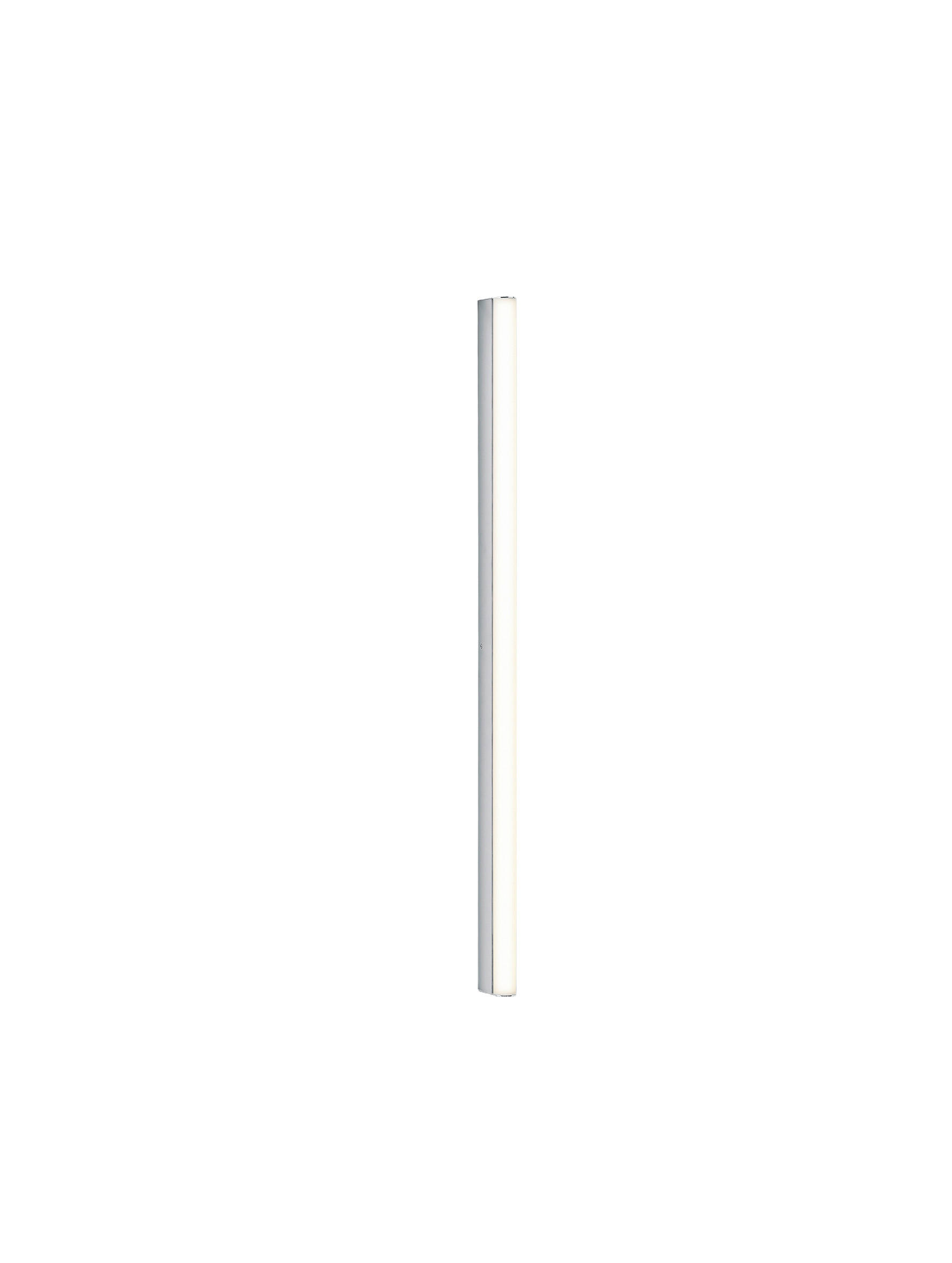 SPIEGELLEUCHTE Ponto-S 3/90/5 cm  - Chromfarben, Design, Kunststoff/Metall (3/90/5cm) - Helestra