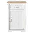 SCHUHSCHRANK  in 65/102/41 cm  - Eichefarben/Grau, ROMANTIK / LANDHAUS, Holzwerkstoff/Metall (65/102/41cm) - Landscape