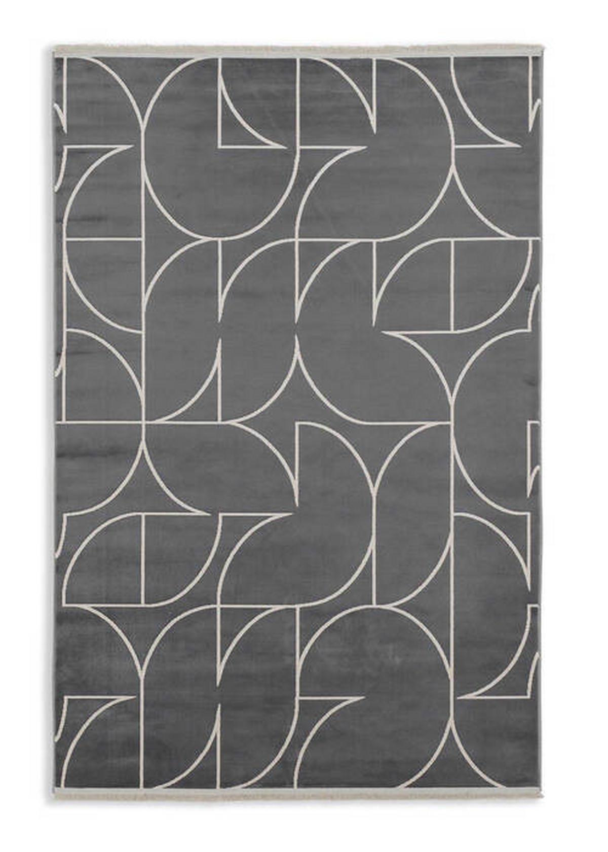 TKANÝ KOBEREC, 200/290 cm, antracitová - antracitová, Basics, textil (200/290cm) - Schöner Wohnen