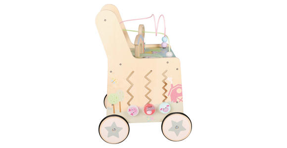 LAUFLERNWAGEN  - Multicolor, Trend, Holz/Metall (31/35/50cm) - My Baby Lou