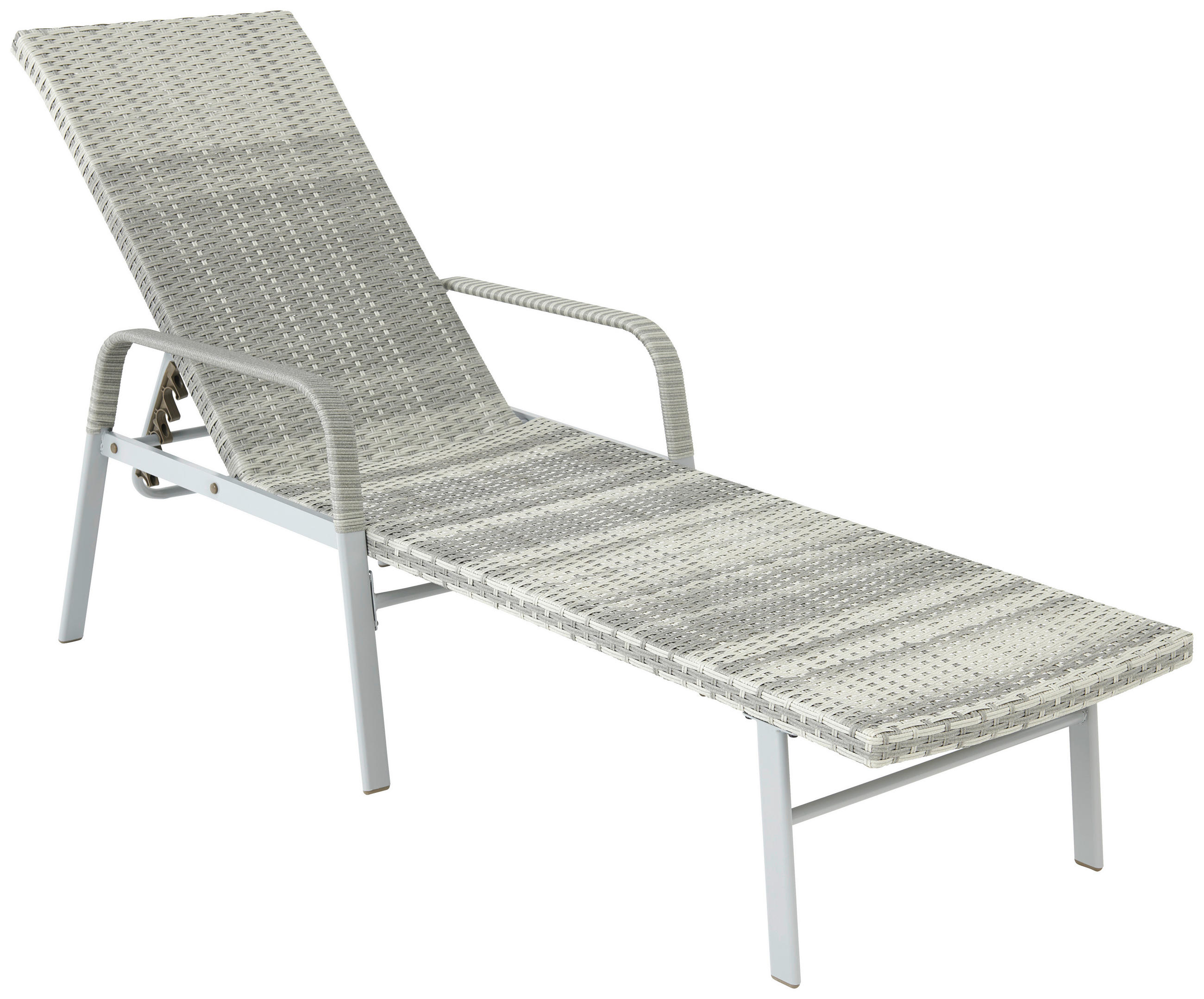 Sonnenliege Maja Aus Polyrattan, Verstellbar