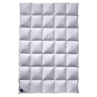 CELOROČNÁ PRIKRÝVKA, 135/200 cm,  - biela, Natur, textil (135/200cm) - Billerbeck