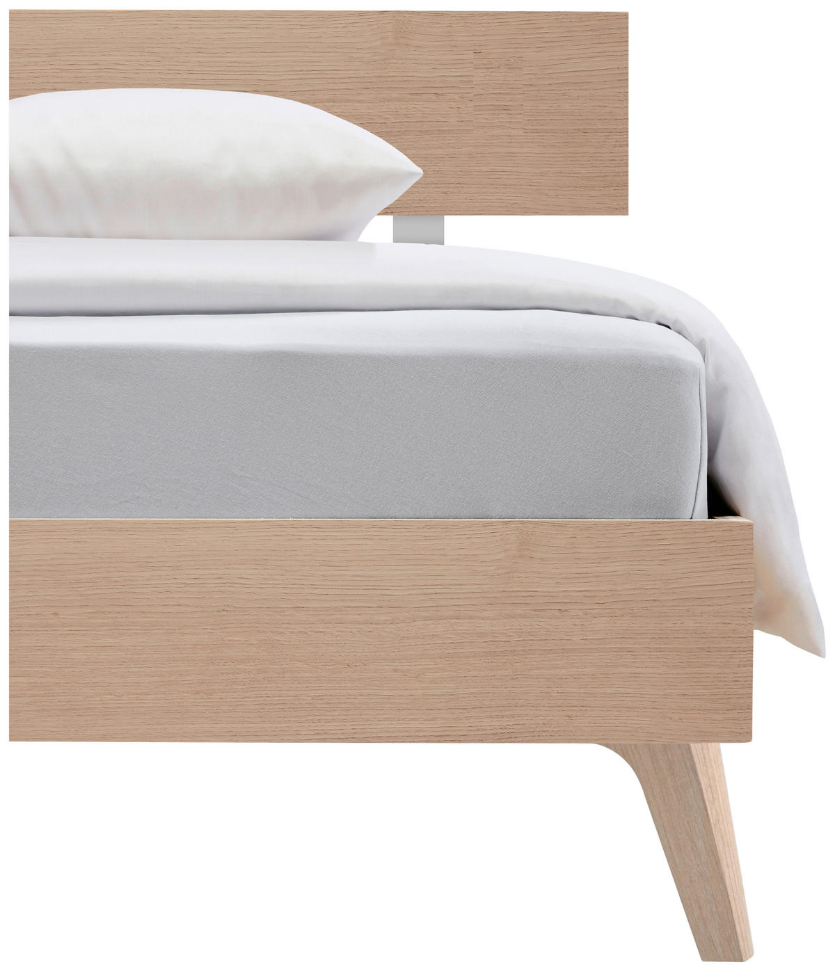 ELASTICKÉ PROSTĚRADLO, barvy stříbra, 100/200 cm - barvy stříbra, Basics, textil (100/200cm) - Fleuresse