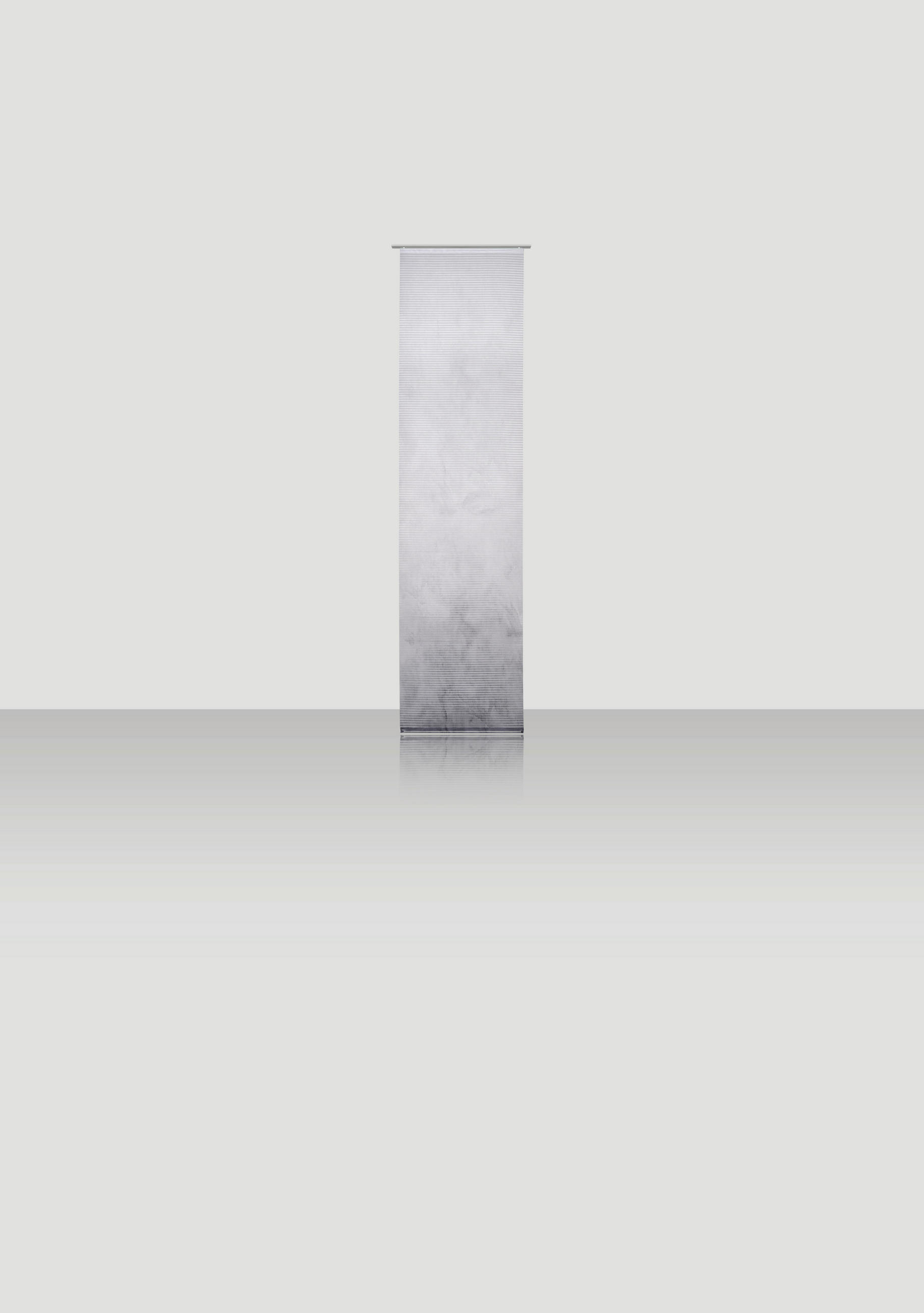 FLÄCHENVORHANG in Grau  - Grau, KONVENTIONELL, Textil (60/255cm) - Novel
