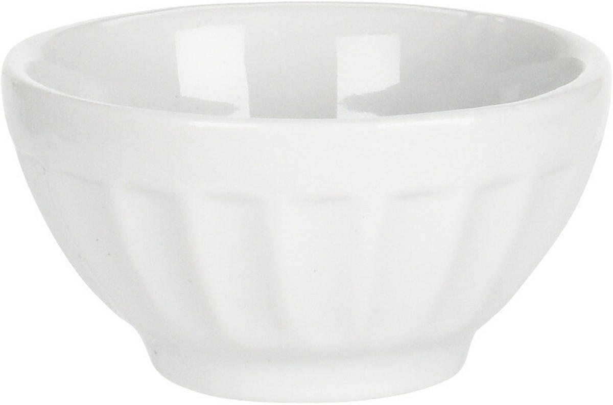 SNACKSSKÅL SET 4 delar   - vit, Klassisk, keramik (6/3,5cm)