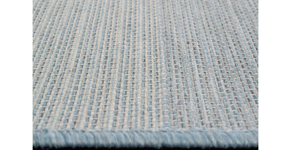 FLACHWEBETEPPICH 120/170 cm Amalfi  - Blau/Hellblau, Trend, Textil (120/170cm) - Novel