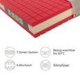 KALTSCHAUMMATRATZE ERGONOMICA - Creme, KONVENTIONELL, Textil (180/200cm) - Novel