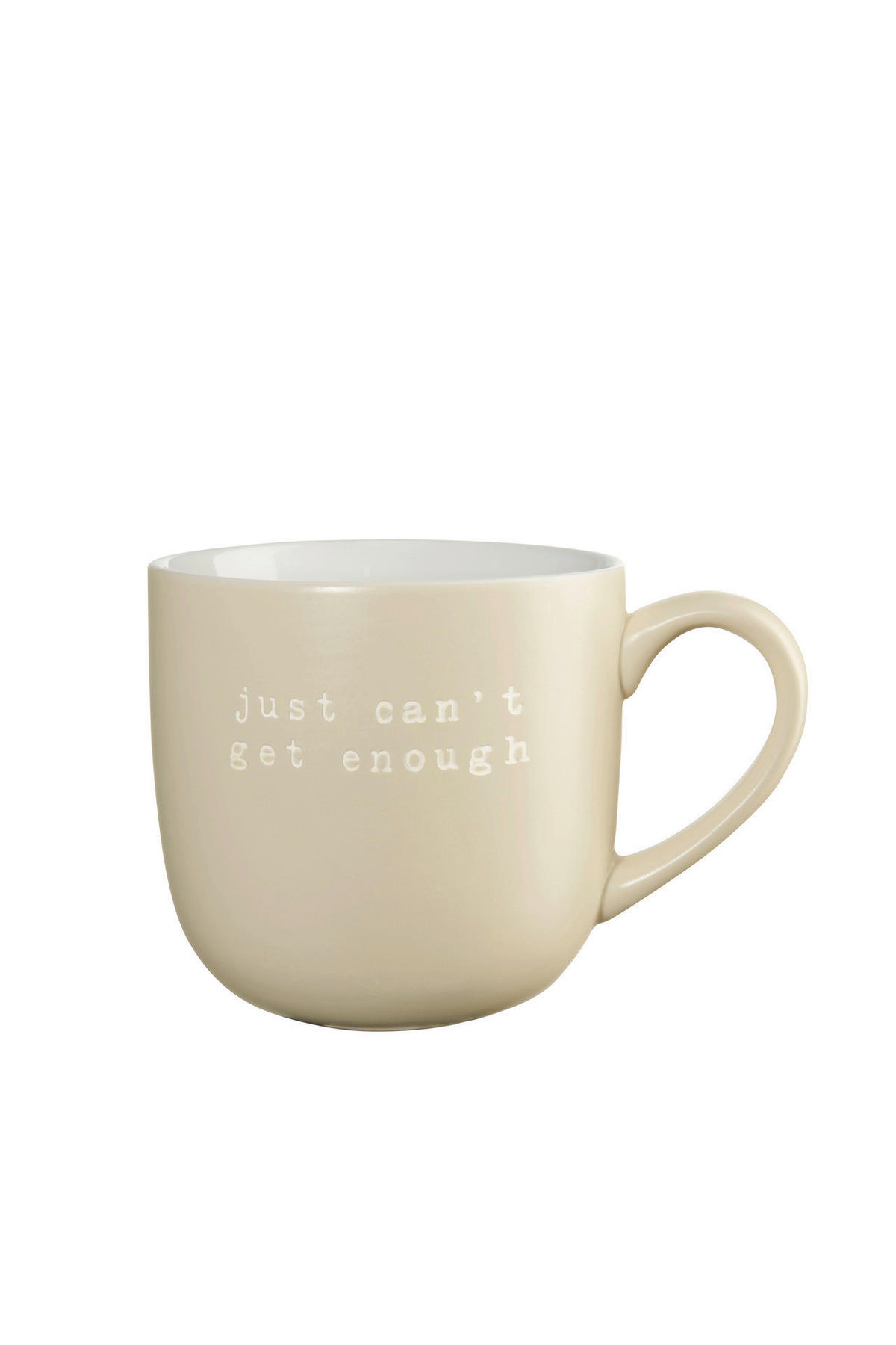 BECHER hey!    - Beige, Basics, Keramik (600ml) - ASA