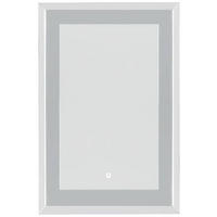 WANDSPIEGEL 80/120/5 cm    in rechteckig  - Silberfarben, Design, Glas/Holzwerkstoff (80/120/5cm) - Xora