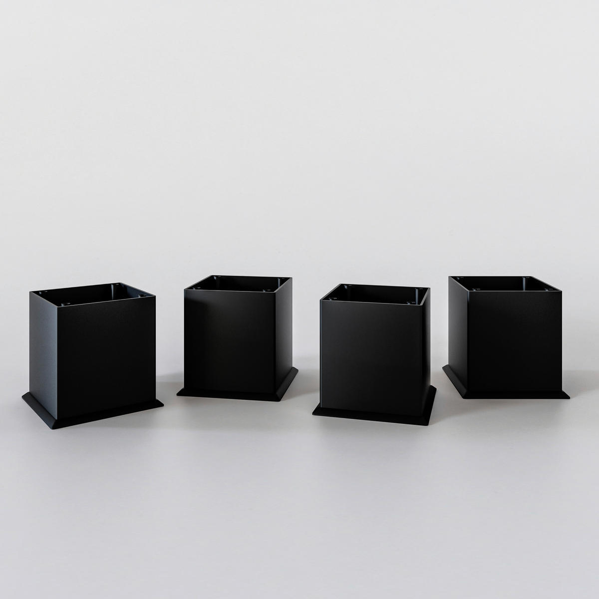 WASCHBECKENUNTERSCHRANK 60/54/35 cm  - Eiche Wotan/Schwarz, Modern, Holzwerkstoff/Kunststoff (60/54/35cm) - Held
