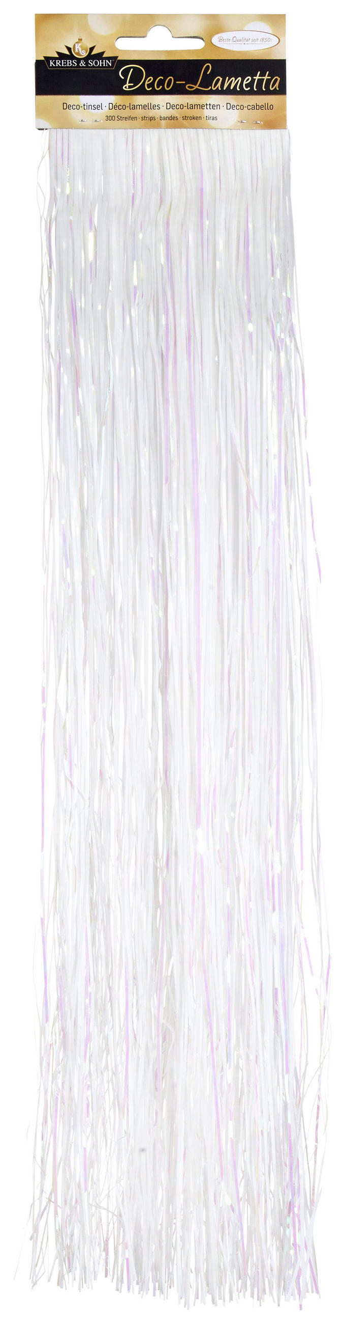 LAMETTA  - Weiß, KONVENTIONELL, Kunststoff (50cm)