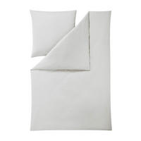 BETTWÄSCHE Takoma Interlock-Jersey 155/220 cm  - Silberfarben, Basics, Textil (155/220cm) - Estella