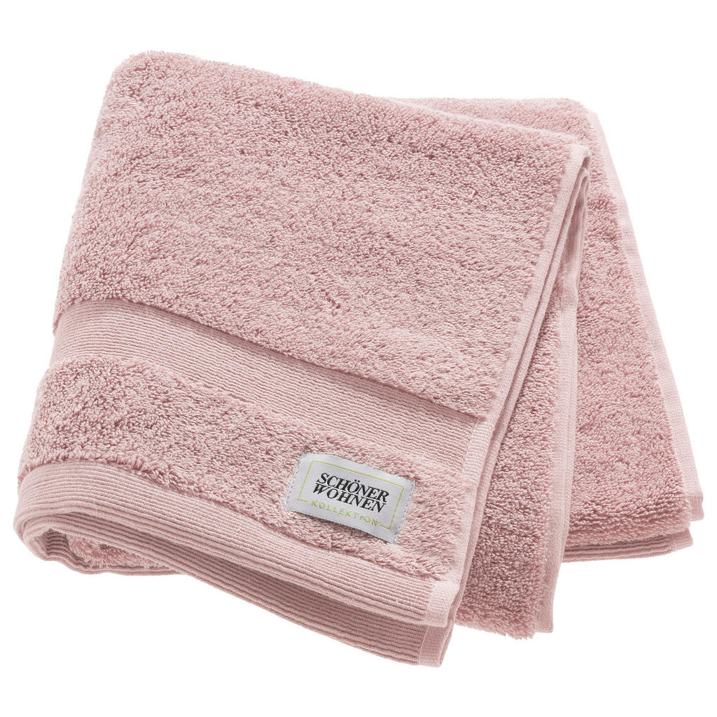Thumbnail - Schöner Wohnen Frottierset SW-Cuddly, Altrosa, Textil, 6-teilig, Uni, Oeko-Tex® Standard 100, saugfähig, Aufhängeschlauf...