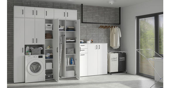 KOMMODE in 45/115/40 cm - Anthrazit/Schwarz, MODERN, Holzwerkstoff/Kunststoff (45/115/40cm) - Carryhome