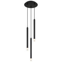 HÄNGLAMPA 24/120 cm  - klar/svart, Basics, metall/textil (24/120cm) - Globo