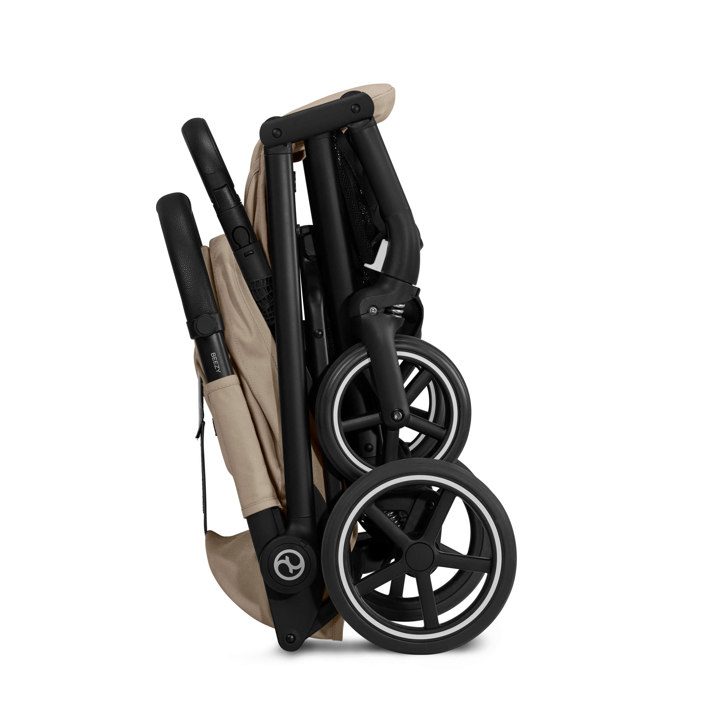 BUGGY Beezy  - Beige/Schwarz, Basics, Textil/Metall (29/65/10,1cm) - cybex GOLD