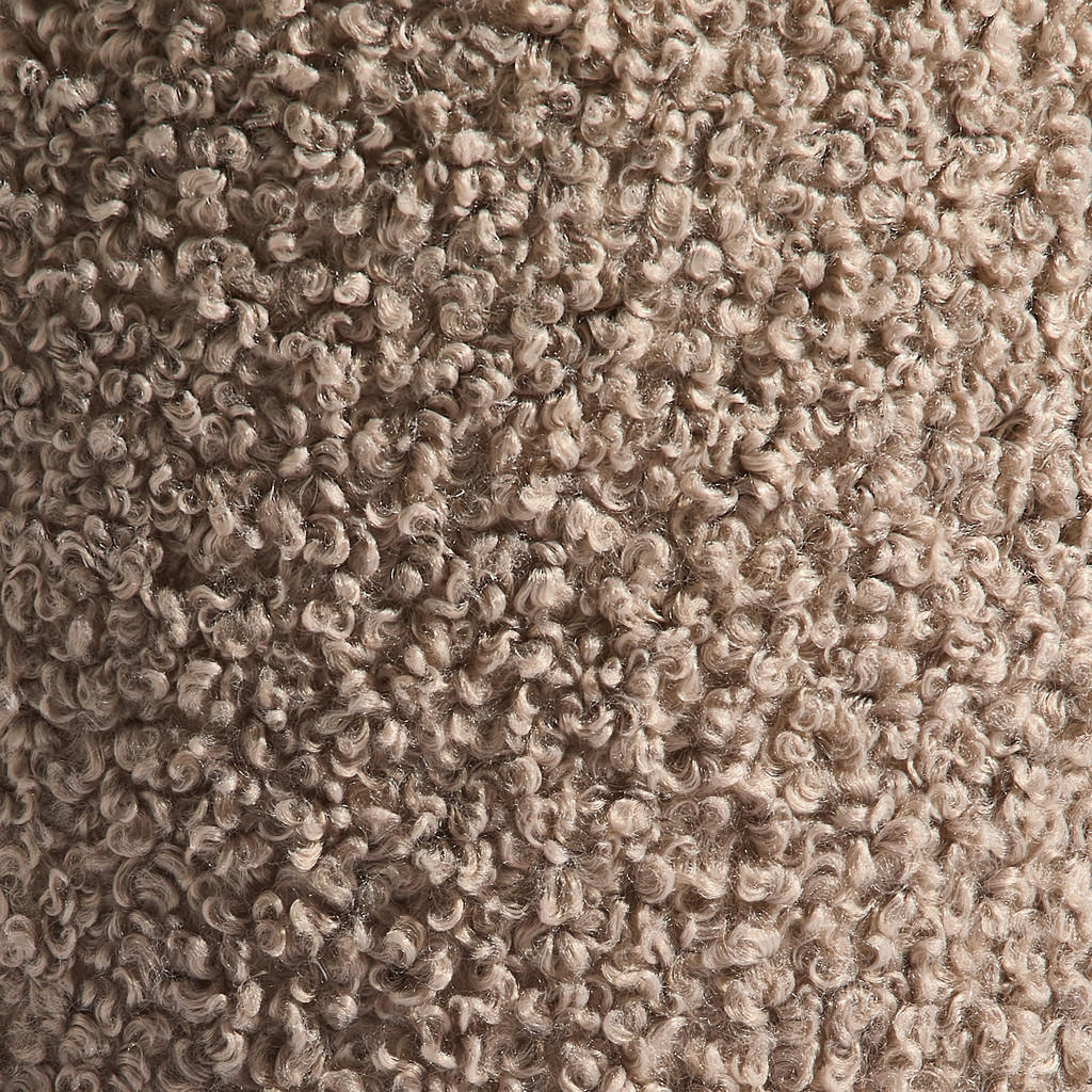 Thumbnail - Mid.you Hocker, Hellbraun, Textil, 38x42x38 cm, Wohnzimmer, Hocker, Sitzhocker