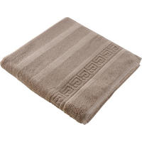 DUSCHTUCH Noblesse Uni  - Sandfarben, Basics, Textil (80/160cm) - Cawoe