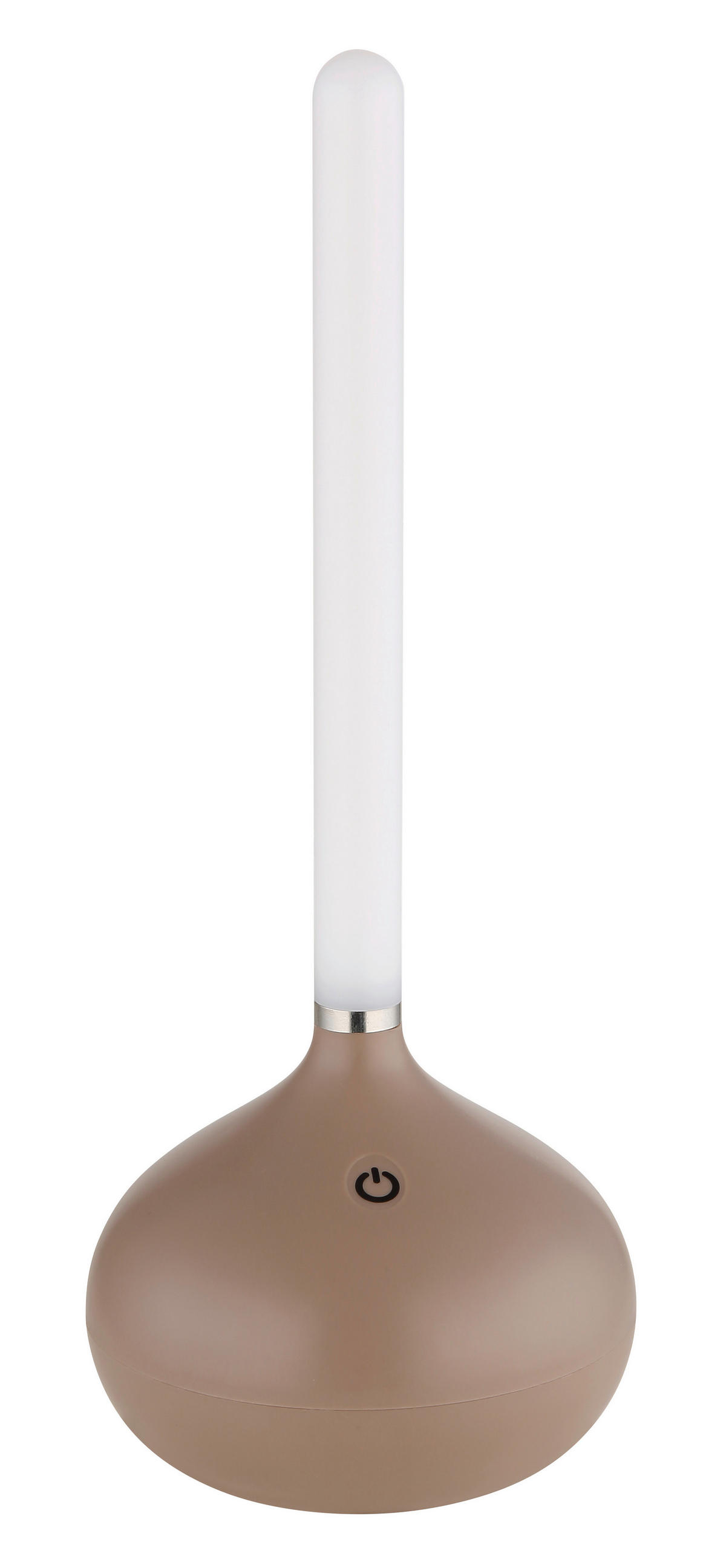 STOLNA PUNJIVA SVJETILJKA TURNER  - boje šampanjca/opalna, Design, plastika (9,6/24,3cm) - Globo