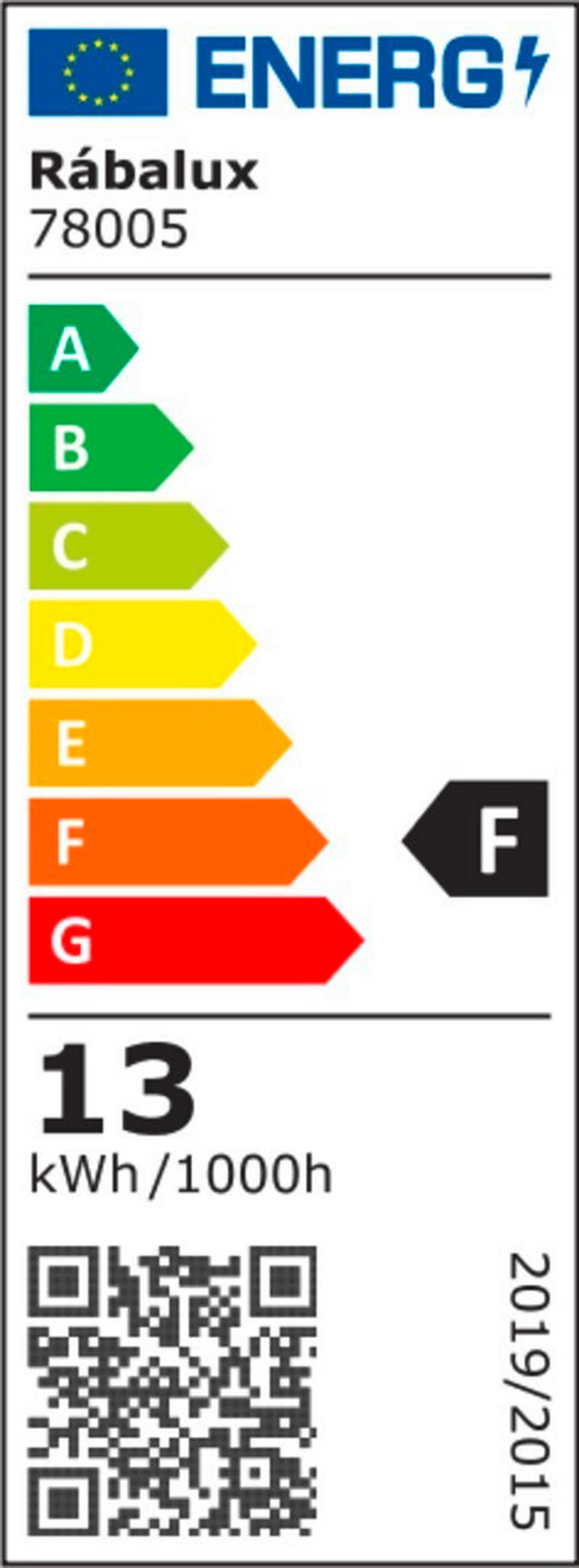 SVJETILJKA PODGRADNA Greg  - bijela/crna, Basics, plastika (89/3cm)