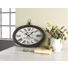 WANDUHR Braun - Braun, LIFESTYLE, Glas/Holz (50/40/5cm) - Ambia Home WANDUHR Braun - Braun, LIFESTYLE, Glas/Holz (50/40/5cm) - Ambia Home