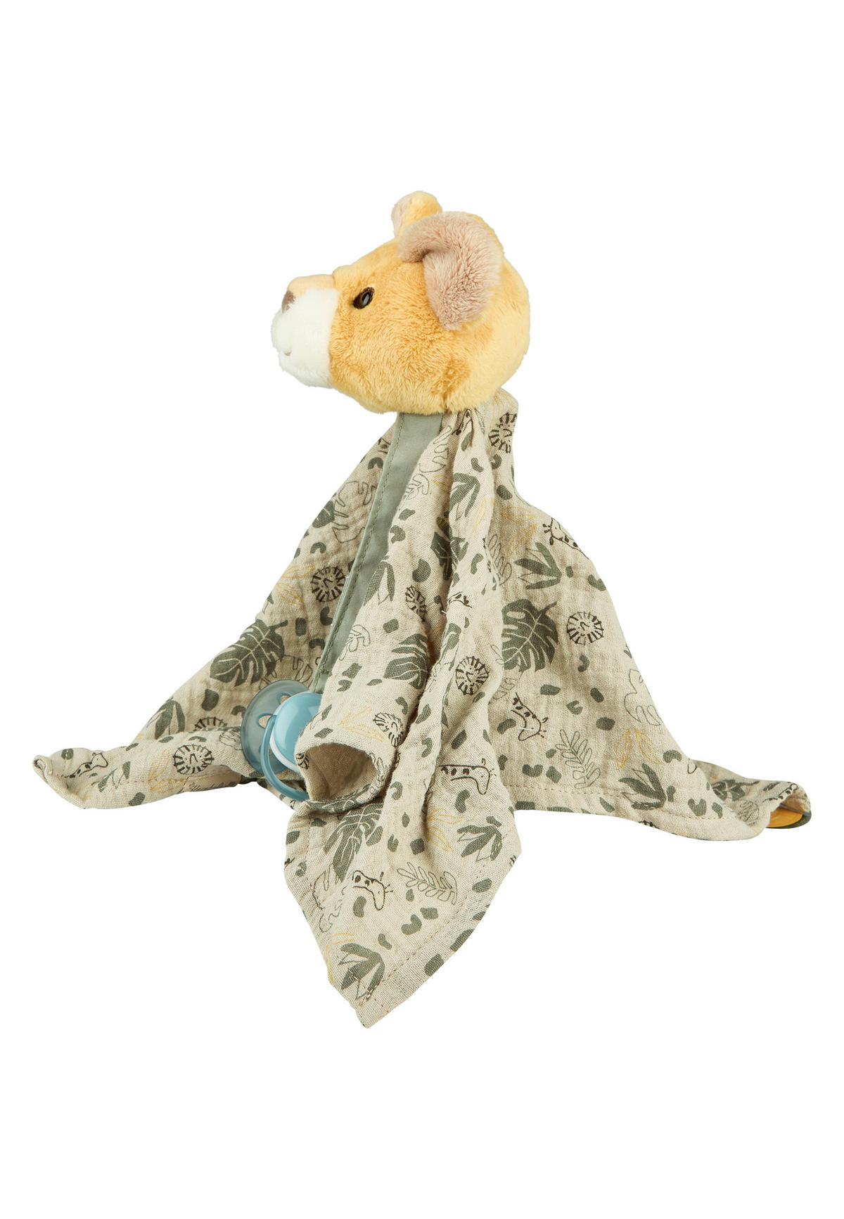 BABYGESCHENKSET 2-teilig Löwe Leo  - Mintgrau, Basics, Textil (36/45/8cm) - Sterntaler