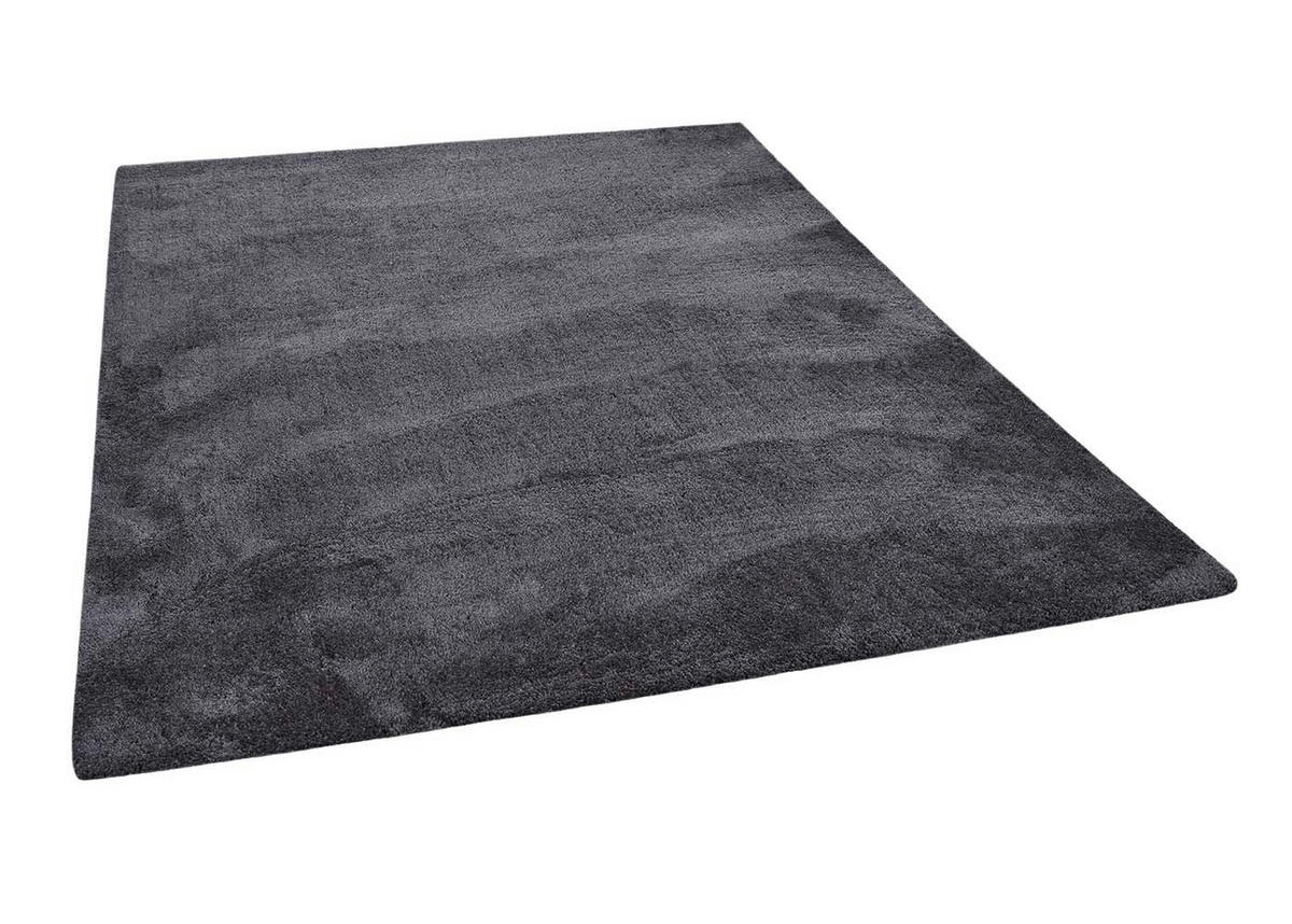 HOCHFLORTEPPICH 140/200 cm Cozy Anthrazit  - Anthrazit, Basics, Textil (140/200cm) - Tom Tailor