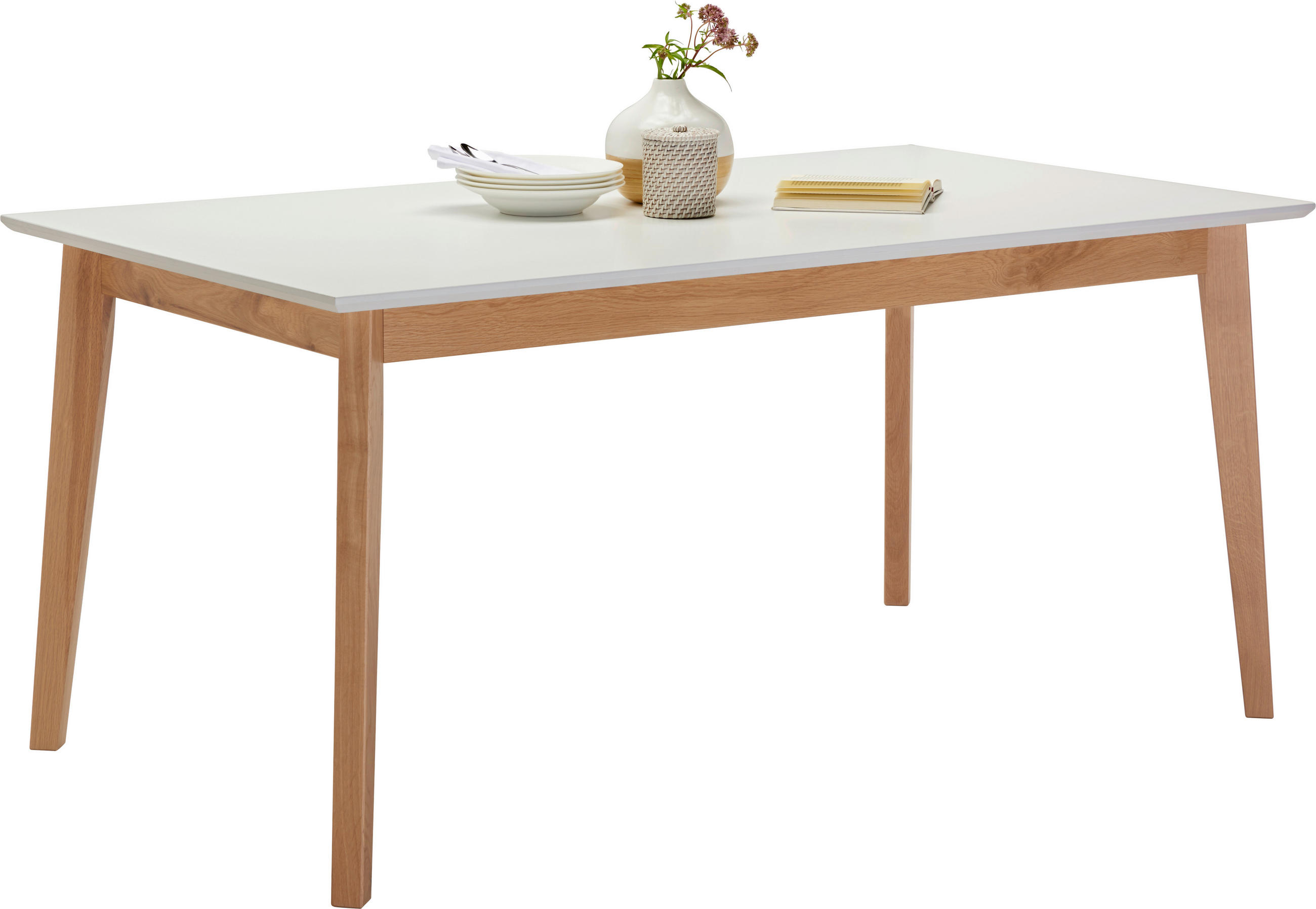 Esstisch in Holz, Holzwerkstoff 160/90/75 cm