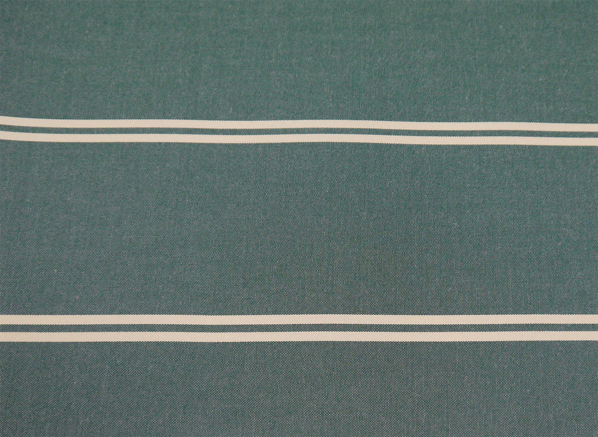 KLEMMMARKISE - Dunkelgrün/Creme, Basics, Textil/Metall (400/225-275/150cm) - Boxxx