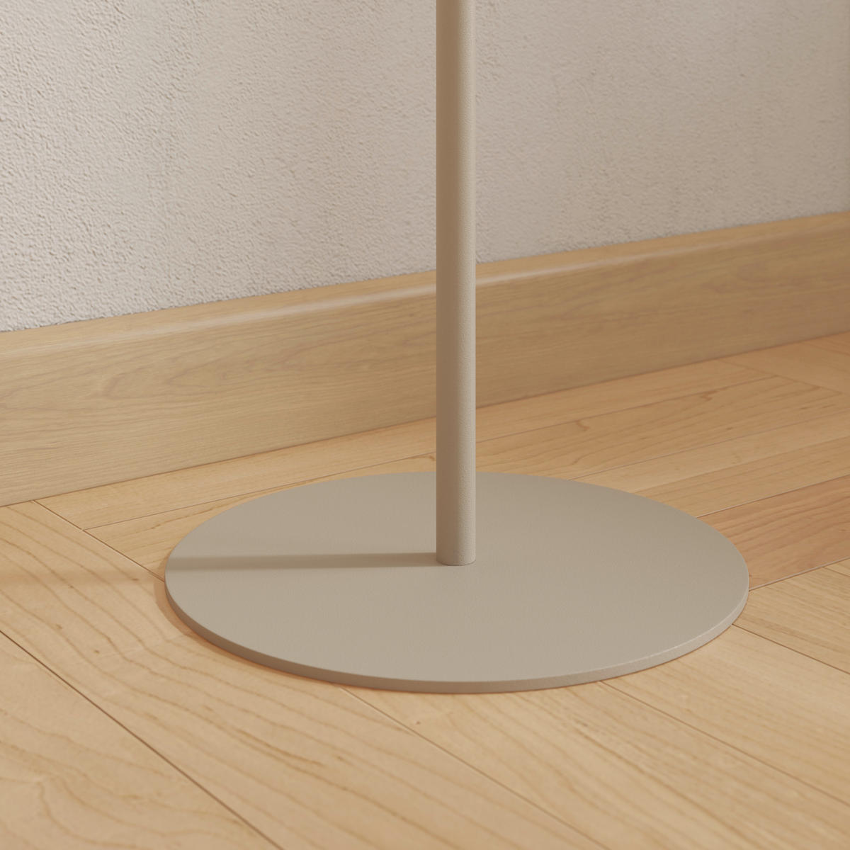 PORTABEL GOLVLAMPA Lauderdale 22/130 cm    - sandfärgad, Design, metall/plast (22/130cm) - Novel